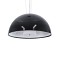 GLOBOSTAR® SERENIA 01151 Μοντέρνο Κρεμαστό Φωτιστικό Οροφής με Ντουί 1 x E27 AC 220-240V IP20 - Μαύρο & Λευκό - Μ40 x Π40 x Υ20cm