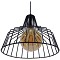 GLOBOSTAR® TERE 01165 Vintage Κρεμαστό Φωτιστικό Οροφής με Ντουί 1 x E27 AC 220-240V IP20 - Μαύρο - Μ30 x Π30 x Υ25cm