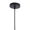 GLOBOSTAR® LILY 01198 Μοντέρνο Κρεμαστό Φωτιστικό Οροφής με Ντουί 1 x E27 AC 220-240V IP20 - Μαύρο & Λευκό - Μ30 x Π30 x Υ50cm