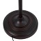 GLOBOSTAR® SILENE 01243 Vintage Επιδαπέδιο Φωτιστικό με Ντουί 1 x E27 AC 220-240V IP20 - Μαύρο & Χρυσό - Μ30 x Π30 x Υ194cm