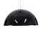 GLOBOSTAR® SERENIA 01270 Μοντέρνο Κρεμαστό Φωτιστικό Οροφής με Ντουί 1 x E27 AC 220-240V IP20 - Μαύρο & Λευκό - Μ60 x Π60 x Υ30cm