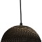 GLOBOSTAR® SANTORINI 01288 Boho Κρεμαστό Φωτιστικό Οροφής με Ντουί 1 x E27 AC 220-240V IP20 - Καφέ - Μ20 x Π20 x Y16cm