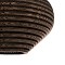 GLOBOSTAR® SANTORINI 01293 Boho Κρεμαστό Φωτιστικό Οροφής με Ντουί 1 x E27 AC 220-240V IP20 - Καφέ - Μ30 x Π30 x Y20cm