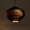 GLOBOSTAR® SANTORINI 01293 Boho Κρεμαστό Φωτιστικό Οροφής με Ντουί 1 x E27 AC 220-240V IP20 - Καφέ - Μ30 x Π30 x Y20cm