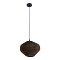 GLOBOSTAR® SANTORINI 01293 Boho Κρεμαστό Φωτιστικό Οροφής με Ντουί 1 x E27 AC 220-240V IP20 - Καφέ - Μ30 x Π30 x Y20cm