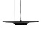 GLOBOSTAR® ESTERINA 01304 Μοντέρνο Κρεμαστό Φωτιστικό Οροφής με Ντουί 2 x E27 AC 220-240V IP20 - Μαύρο & Χρυσό - Μ60 x Π6 x Υ6cm