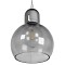 GLOBOSTAR® BOSSANOVA 01313 Μοντέρνο Κρεμαστό Φωτιστικό Οροφής με Ντουί 1 x E27 AC 220-240V IP20 - Γκρι - Μ18 x Π18 x Υ23cm