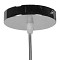 GLOBOSTAR® BOSSANOVA 01313 Μοντέρνο Κρεμαστό Φωτιστικό Οροφής με Ντουί 1 x E27 AC 220-240V IP20 - Γκρι - Μ18 x Π18 x Υ23cm