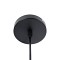GLOBOSTAR® LUNE 01341 Μοντέρνο Κρεμαστό Φωτιστικό Οροφής με Ντουί 1 x E27 AC 220-240V IP20 - Μαύρο & Χρυσό - Μ40 x Π40 x Υ20cm