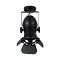 GLOBOSTAR® DETROIT 01372 Vintage Φωτιστικό Οροφής με Ντουί 1 x E27 AC 220-240V IP20 - Μαύρο - Μ26 x Π26 x Υ37cm