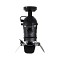 GLOBOSTAR® DETROIT 01372 Vintage Φωτιστικό Οροφής με Ντουί 1 x E27 AC 220-240V IP20 - Μαύρο - Μ26 x Π26 x Υ37cm