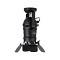 GLOBOSTAR® DETROIT 01372 Vintage Φωτιστικό Οροφής με Ντουί 1 x E27 AC 220-240V IP20 - Μαύρο - Μ26 x Π26 x Υ37cm
