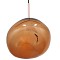 GLOBOSTAR® DIXAR 01465 Μοντέρνο Κρεμαστό Φωτιστικό Οροφής με Ντουί 1 x E27 AC 220-240V IP20 - Χάλκινο Φιμέ - Μ36 x Π36 x Υ45cm