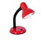 GLOBOSTAR® STUDENT 01535 Μοντέρνο Επιτραπέζιο Φωτιστικό Πορτατίφ με Ντουί 1 x E27 AC 220-240V IP20 - Κόκκινο - Μ12 x Π12 x Υ32cm