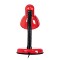 GLOBOSTAR® STUDENT 01535 Μοντέρνο Επιτραπέζιο Φωτιστικό Πορτατίφ με Ντουί 1 x E27 AC 220-240V IP20 - Κόκκινο - Μ12 x Π12 x Υ32cm