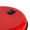 GLOBOSTAR® STUDENT 01535 Μοντέρνο Επιτραπέζιο Φωτιστικό Πορτατίφ με Ντουί 1 x E27 AC 220-240V IP20 - Κόκκινο - Μ12 x Π12 x Υ32cm