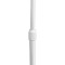 GLOBOSTAR® IMPERIAL 01588 Μοντέρνο Επιδαπέδιο Φωτιστικό με Ντουί 1 x E27 AC 220-240V IP20 - Λευκό - Μ38 x Π38 x Υ172cm