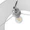 GLOBOSTAR® IMPERIAL 01588 Μοντέρνο Επιδαπέδιο Φωτιστικό με Ντουί 1 x E27 AC 220-240V IP20 - Λευκό - Μ38 x Π38 x Υ172cm