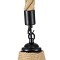 GLOBOSTAR® KUBRIC 01605 Boho Κρεμαστό Φωτιστικό Οροφής με Ντουί 1 x E27 AC 220-240V IP20 - Μπεζ - Μ30 x Π30 x Y40cm