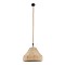 GLOBOSTAR® DOGMA 01609 Boho Κρεμαστό Φωτιστικό Οροφής με Ντουί 1 x E27 AC 220-240V IP20 - Μπεζ - Μ38 x Π38 x Υ28cm