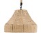 GLOBOSTAR® DOGMA 01609 Boho Κρεμαστό Φωτιστικό Οροφής με Ντουί 1 x E27 AC 220-240V IP20 - Μπεζ - Μ38 x Π38 x Υ28cm