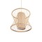 GLOBOSTAR® HIBISCUS 01632 Boho Κρεμαστό Φωτιστικό Οροφής με Ντουί 1 x E27 AC 220-240V IP20 - Μπεζ - Μ35 x Π35 x Y30cm