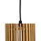 GLOBOSTAR® SCANDINAVIA 01700 Boho Κρεμαστό Φωτιστικό Οροφής με Ντουί 1 x E27 AC 220-240V IP20 - Μπεζ Καφέ - Μ25 x Π25 x Υ45cm