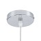 GLOBOSTAR® CUBA 01715 Boho Κρεμαστό Φωτιστικό Οροφής με Ντουί 1 x E27 AC 220-240V IP20 - Μπεζ - Μ33 x Π33 x Υ25cm