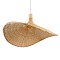 GLOBOSTAR® CUBA 01719 Boho Κρεμαστό Φωτιστικό Οροφής με Ντουί 1 x E27 AC 220-240V IP20 - Μπεζ - Μ53 x Π53 x Υ30cm