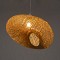 GLOBOSTAR® CARIBBEAN 01723 Boho Κρεμαστό Φωτιστικό Οροφής με Ντουί 1 x E27 AC 220-240V IP20 - Μπεζ - Μ45 x Π45 x Υ24cm