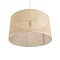 GLOBOSTAR® YOTTO 01822 Boho Κρεμαστό Φωτιστικό Οροφής με Ντουί 1 x E27 AC 220-240V IP20 - Μπεζ - Μ55 x Π55 x Y30cm