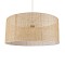 GLOBOSTAR® YOTTO 01823 Boho Κρεμαστό Φωτιστικό Οροφής με Ντουί 3 x E27 AC 220-240V IP20 - Μπεζ - Μ90 x Π90 x Υ40cm
