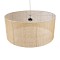GLOBOSTAR® YOTTO 01823 Boho Κρεμαστό Φωτιστικό Οροφής με Ντουί 3 x E27 AC 220-240V IP20 - Μπεζ - Μ90 x Π90 x Υ40cm