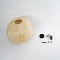 GLOBOSTAR® HIROKA 01836 Boho Κρεμαστό Φωτιστικό Οροφής με Ντουί 1 x E27 AC 220-240V IP20 - Μπεζ - Μ60 x Π60 x Υ50cm