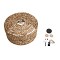 GLOBOSTAR® MANGATA 01849 Boho Κρεμαστό Φωτιστικό Οροφής με Ντουί 1 x E27 AC 220-240V IP20 - Μπεζ Καφέ - Μ60 x Π60 x Υ28cm