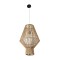 GLOBOSTAR® CAYMAN 01853 Boho Κρεμαστό Φωτιστικό Οροφής με Ντουί 1 x E27 AC 220-240V IP20 - Μπεζ - Μ40 x Π40 x Υ60cm