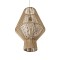 GLOBOSTAR® CAYMAN 01853 Boho Κρεμαστό Φωτιστικό Οροφής με Ντουί 1 x E27 AC 220-240V IP20 - Μπεζ - Μ40 x Π40 x Υ60cm
