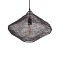 GLOBOSTAR® KENTUCKY 01863 Vintage Κρεμαστό Φωτιστικό Οροφής με Ντουί 1 x E27 AC 220-240V IP20 - Καφέ - Μ40 x Π40 x Υ30cm