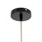 GLOBOSTAR® KENTUCKY 01882 Vintage Κρεμαστό Φωτιστικό Οροφής με Ντουί 1 x E27 AC 220-240V IP20 - Τιρκουάζ - Μ30 x Π30 x Υ50cm