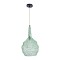 GLOBOSTAR® KENTUCKY 01882 Vintage Κρεμαστό Φωτιστικό Οροφής με Ντουί 1 x E27 AC 220-240V IP20 - Τιρκουάζ - Μ30 x Π30 x Υ50cm