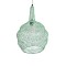 GLOBOSTAR® KENTUCKY 01882 Vintage Κρεμαστό Φωτιστικό Οροφής με Ντουί 1 x E27 AC 220-240V IP20 - Τιρκουάζ - Μ30 x Π30 x Υ50cm