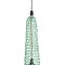 GLOBOSTAR® KENTUCKY 01882 Vintage Κρεμαστό Φωτιστικό Οροφής με Ντουί 1 x E27 AC 220-240V IP20 - Τιρκουάζ - Μ30 x Π30 x Υ50cm