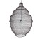 GLOBOSTAR® KENTUCKY 01902 Vintage Κρεμαστό Φωτιστικό Οροφής με Ντουί 1 x E27 AC 220-240V IP20 - Καφέ - Μ80 x Π80 x Y110cm