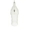 GLOBOSTAR® KENTUCKY 01904 Vintage Κρεμαστό Φωτιστικό Οροφής με Ντουί 1 x E27 AC 220-240V IP20 - Λευκό - Μ30 x Π30 x Y80cm