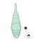 GLOBOSTAR® KENTUCKY 01909 Vintage Κρεμαστό Φωτιστικό Οροφής με Ντουί 1 x E27 AC 220-240V IP20 - Τιρκουάζ - Μ30 x Π30 x Y105cm