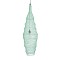 GLOBOSTAR® KENTUCKY 01909 Vintage Κρεμαστό Φωτιστικό Οροφής με Ντουί 1 x E27 AC 220-240V IP20 - Τιρκουάζ - Μ30 x Π30 x Y105cm