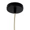 GLOBOSTAR® HIBISCUS 01936 Boho Κρεμαστό Φωτιστικό Οροφής με Ντουί 1 x E27 AC 220-240V IP20 - Μπεζ - Μ80 x Π80 x Υ38cm