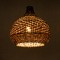 GLOBOSTAR® SEYCHELLES 01948 Boho Κρεμαστό Φωτιστικό Οροφής με Ντουί 1 x E27 AC 220-240V IP20 - Μπεζ & Χακί - Μ40 x Π40 x Υ40cm
