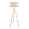 GLOBOSTAR® POPPY 01988 Boho Επιδαπέδιο Φωτιστικό με Ντουί 1 x E27 AC 220-240V IP20 - Μπεζ - Μ58 x Π58 x Υ145.5cm