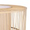 GLOBOSTAR® POPPY 01988 Boho Επιδαπέδιο Φωτιστικό με Ντουί 1 x E27 AC 220-240V IP20 - Μπεζ - Μ58 x Π58 x Υ145.5cm